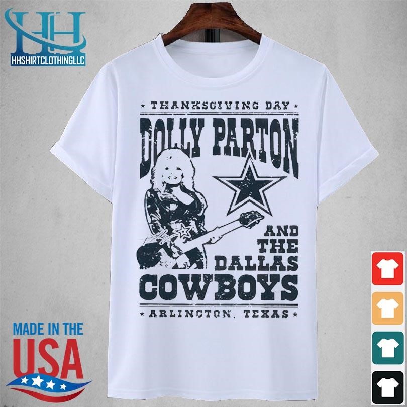 Thanksgiving day dolly parton Dallas Cowboys arlington Texas 2023 shirt