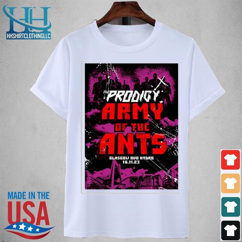 The prodigy at ovo hydro united kingdom nov 16 2023 shirt