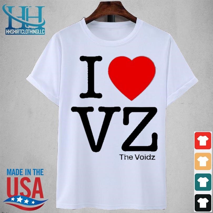 The voidz I heart vz 2023 shirt