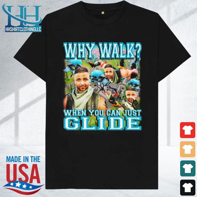 Why walk when you can just glide 2023 shirt