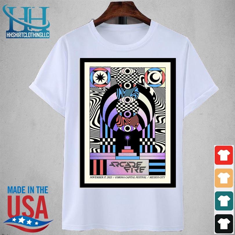 Arcade fire nov 17 2023 mexico city mexico shirt