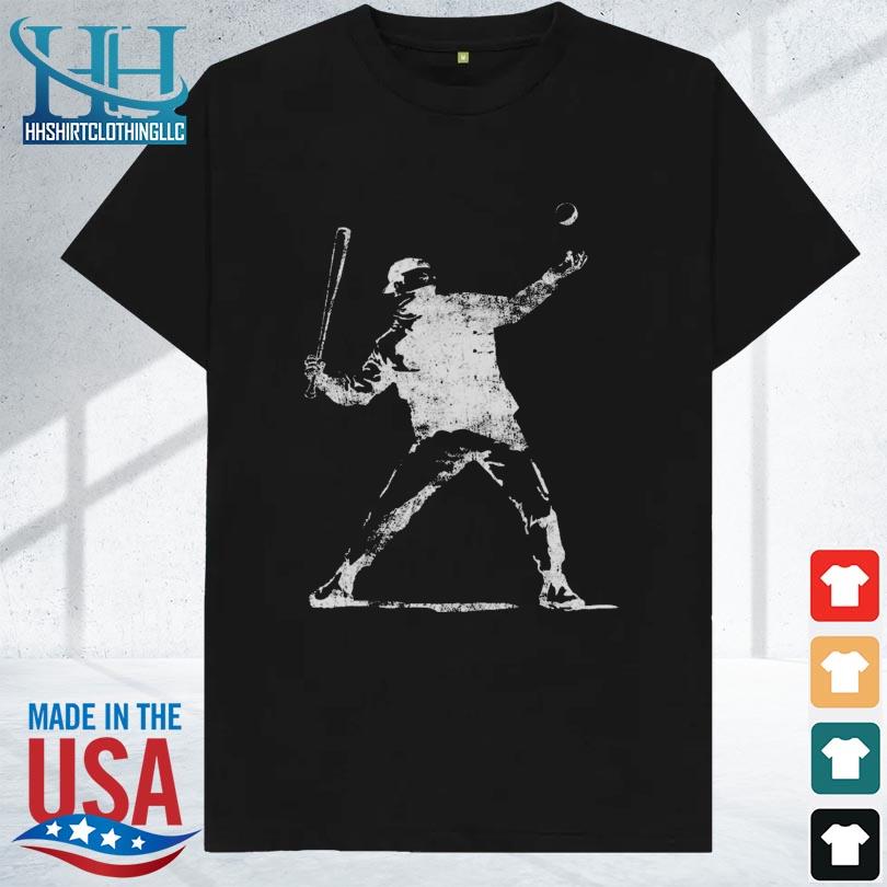 Banksy baseball thrower 2023 shirt