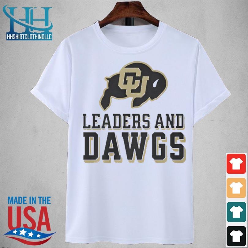 Deion Sanders Colorado Buffaloes Leaders And Dawgs T-Shirt