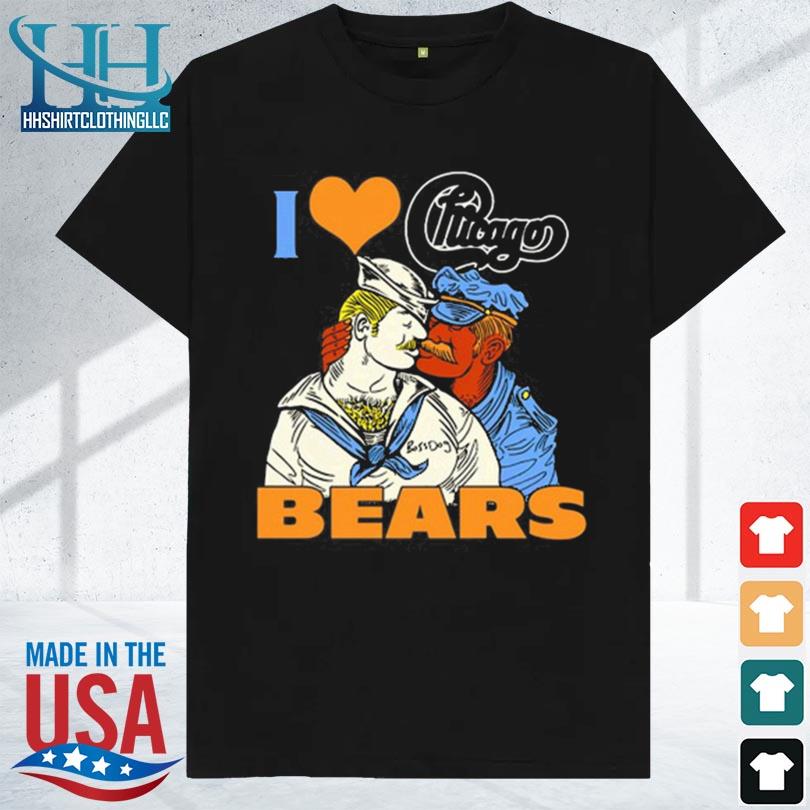 I love chicago bears 2023 shirt