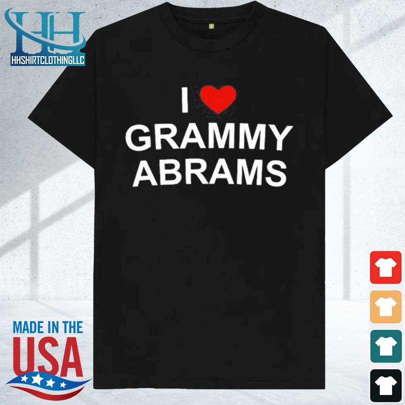 I love grammy abrams 2023 shirt