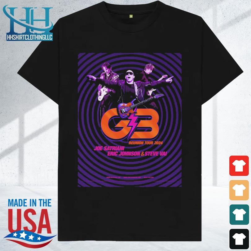 Joe Satriani Steve Vai US Tour 2024 Shirt