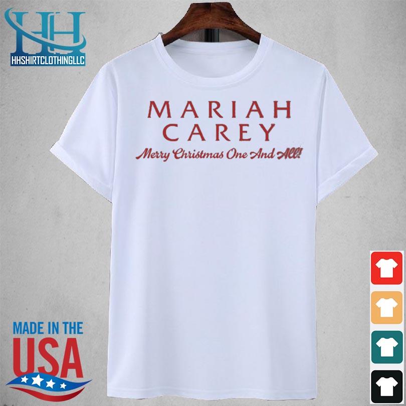 Mariah carey merry Christmas one and all tour 2023 shirt