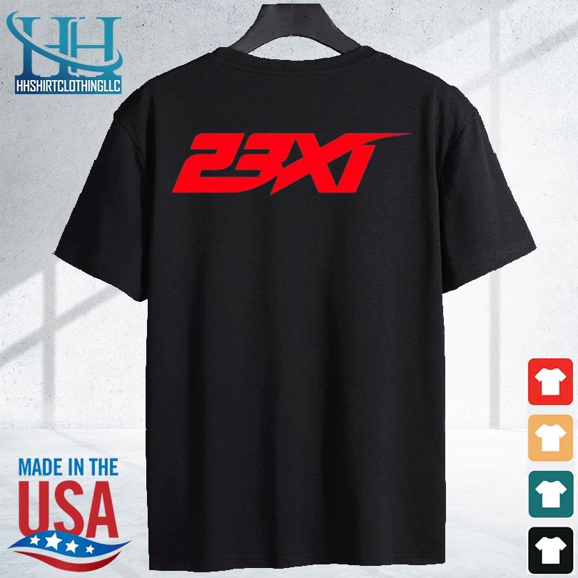 Men's 23xi racing black 2023 s shirt den