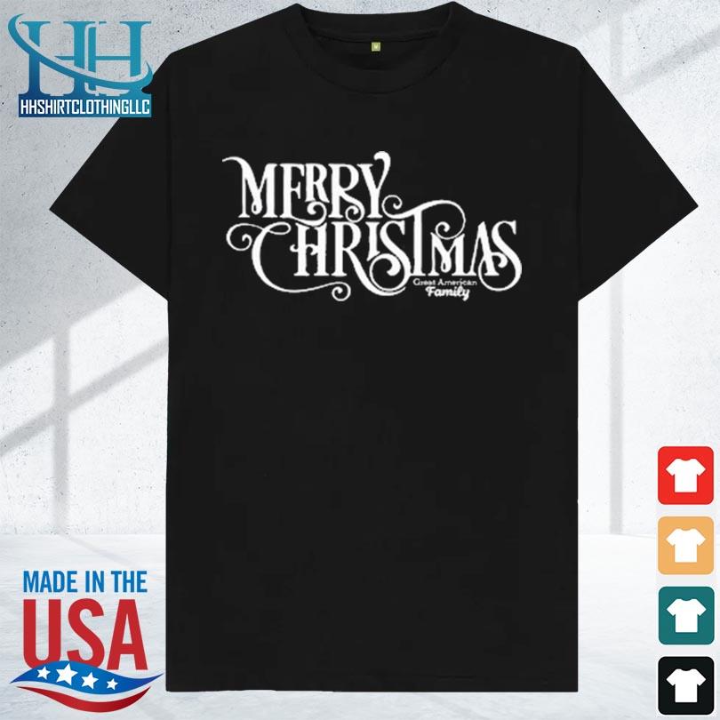 Merry Christmas great American family 2023 shirt