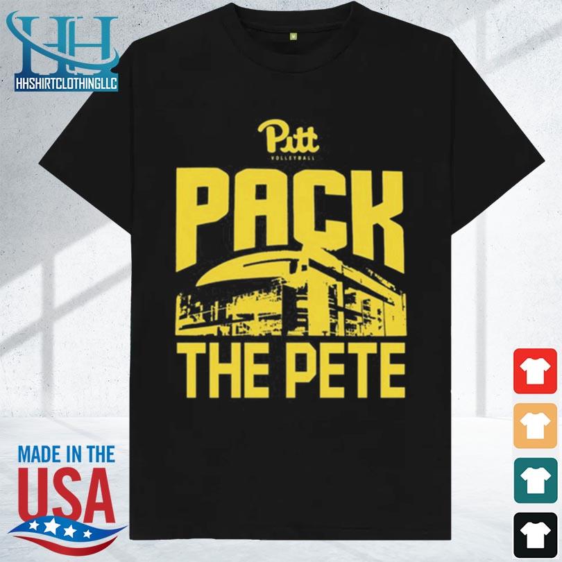 Pitt volleyball pack the pete 2023 shirt