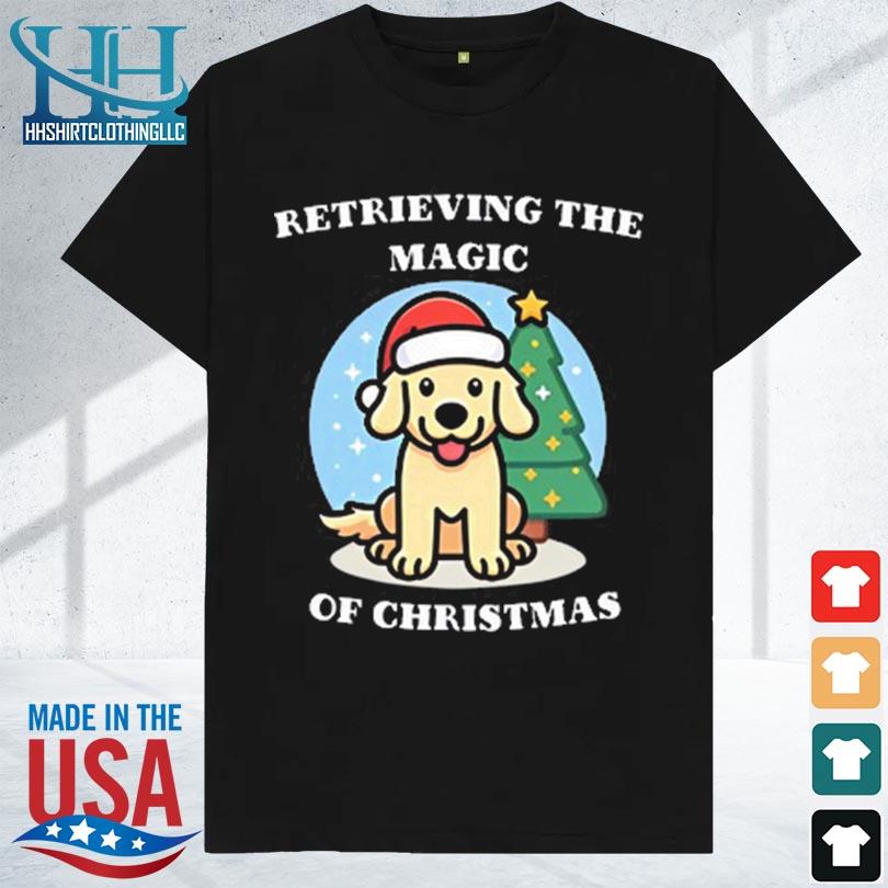 Retriever the magic of Christmas 2023 sweater