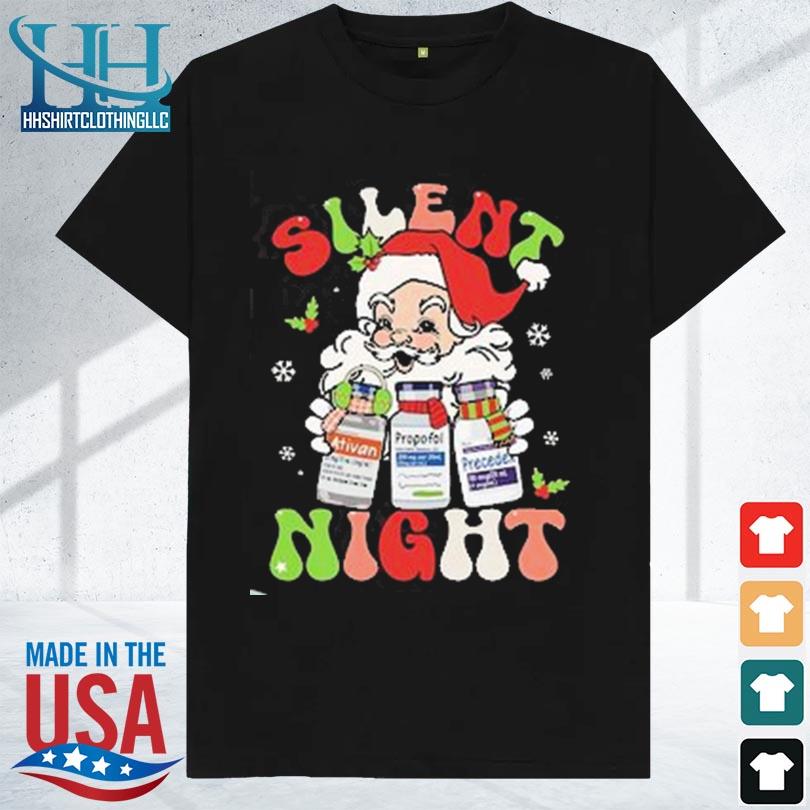 Santa Claus Silent Night Christmas Sweatshirt