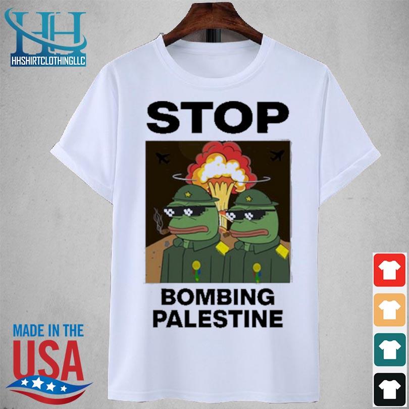 Stop bombing palestine 2023 shirt