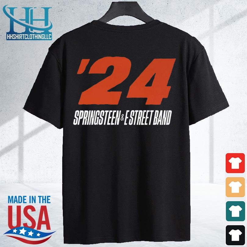 Bruce springsteen and the e street band tour 2024 s shirt den