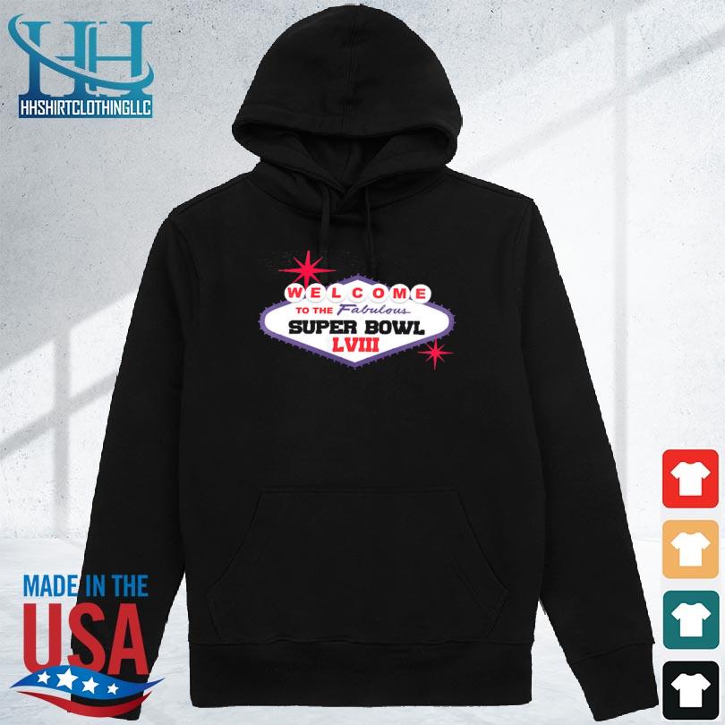 Official starter Charcoal Super Bowl LVIII Graphic T-Shirt hoodie den