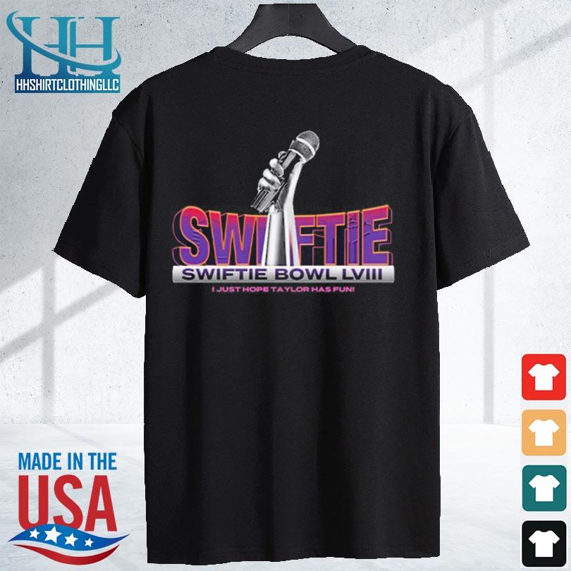 Official swiftie Bowl I Just Hope Taylor Has Fun T-Shirt shirt den