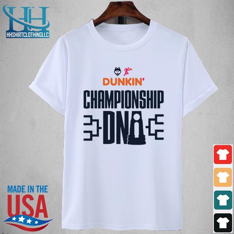 Uconnmbb Dunkin' Championship Dna Shirt