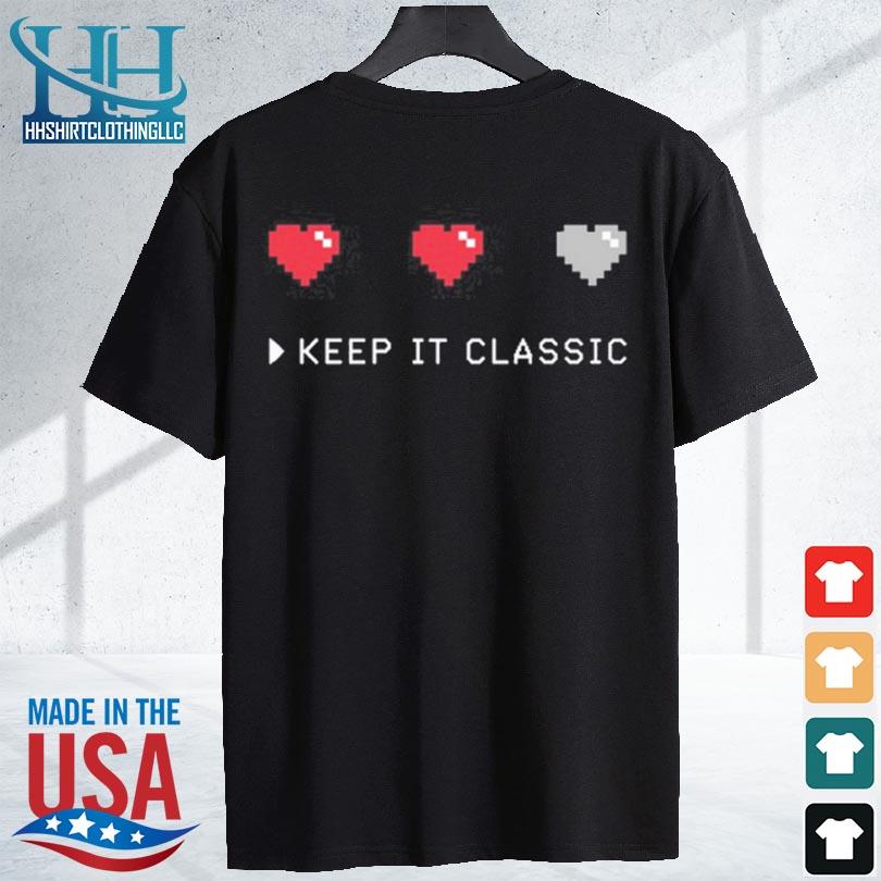 Artnome keep it classic heart 2024 s shirt den