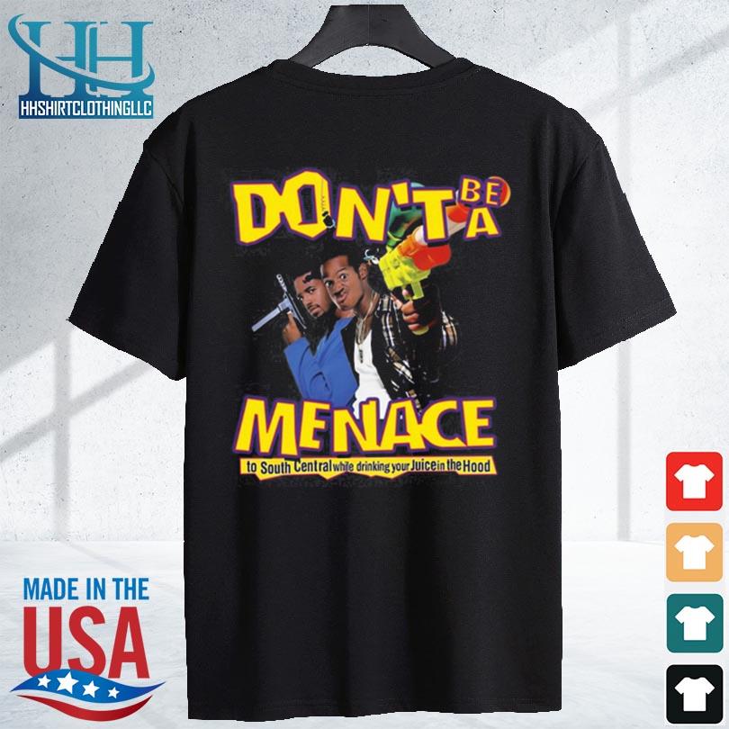 Channing crowder wearing don't be a menace 2024 s shirt den