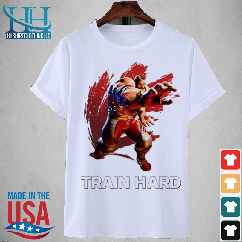 Train hard zangief 2024 shirt