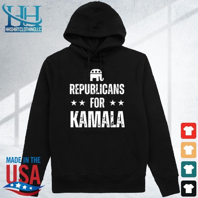 Republicans for kamala harris 2024 hoodie den