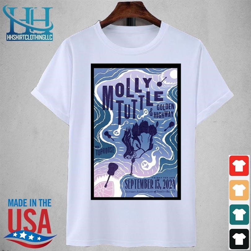 Premium Poster molly tuttle at ryman auditorium in nashville tn on september 13 2024 shirt