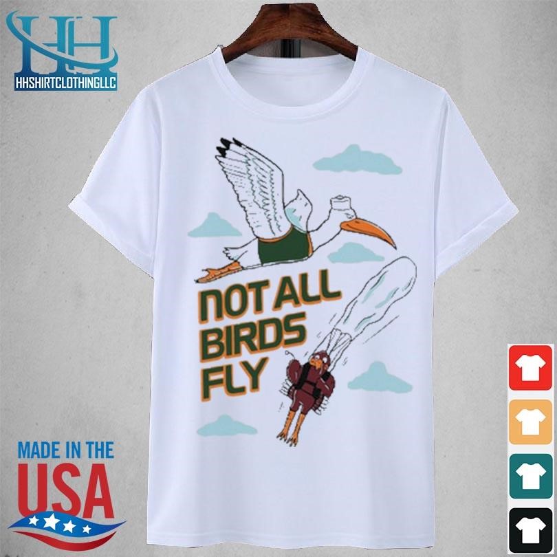 Top Not all birds fly pocket shirt