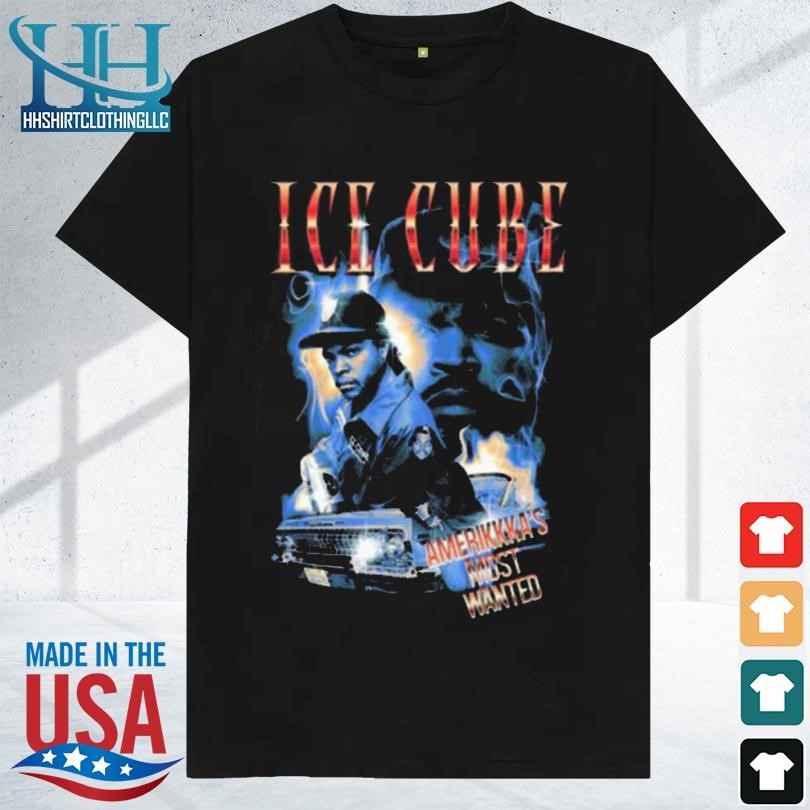 Funny L ice cube merch amw smoky collage shirt