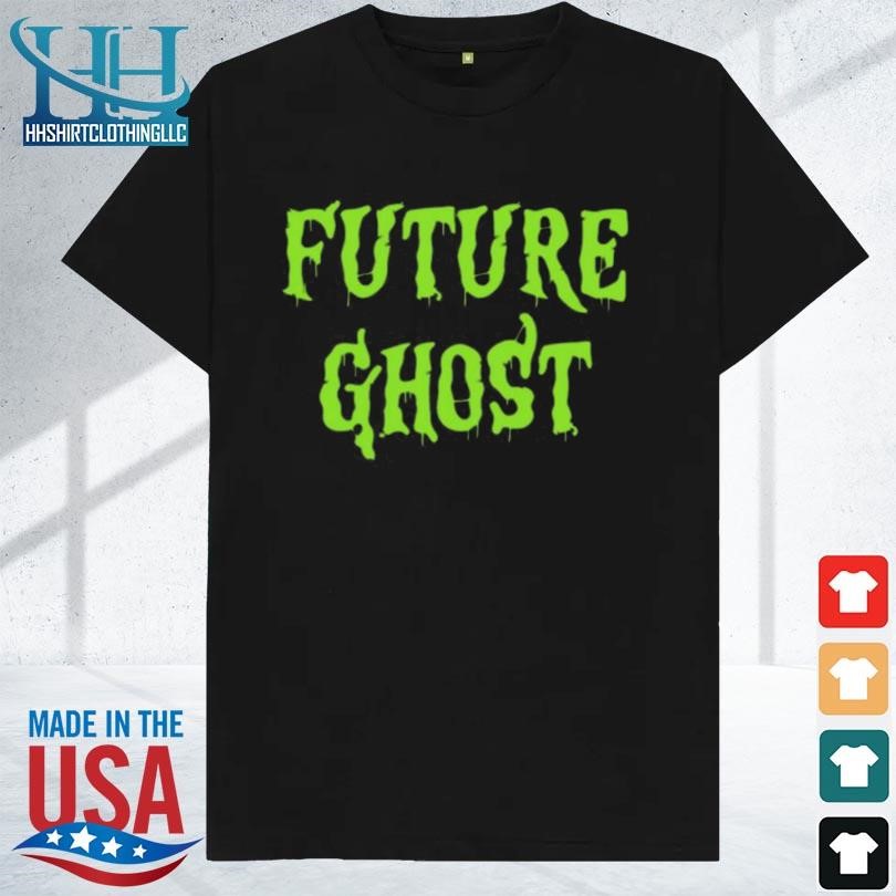 Top Future ghost graphic halloween shirt